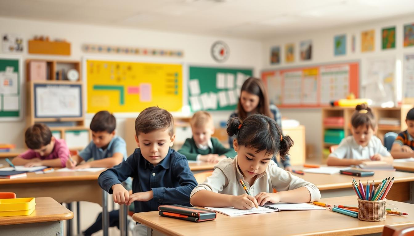 Student developing practical and academic skills