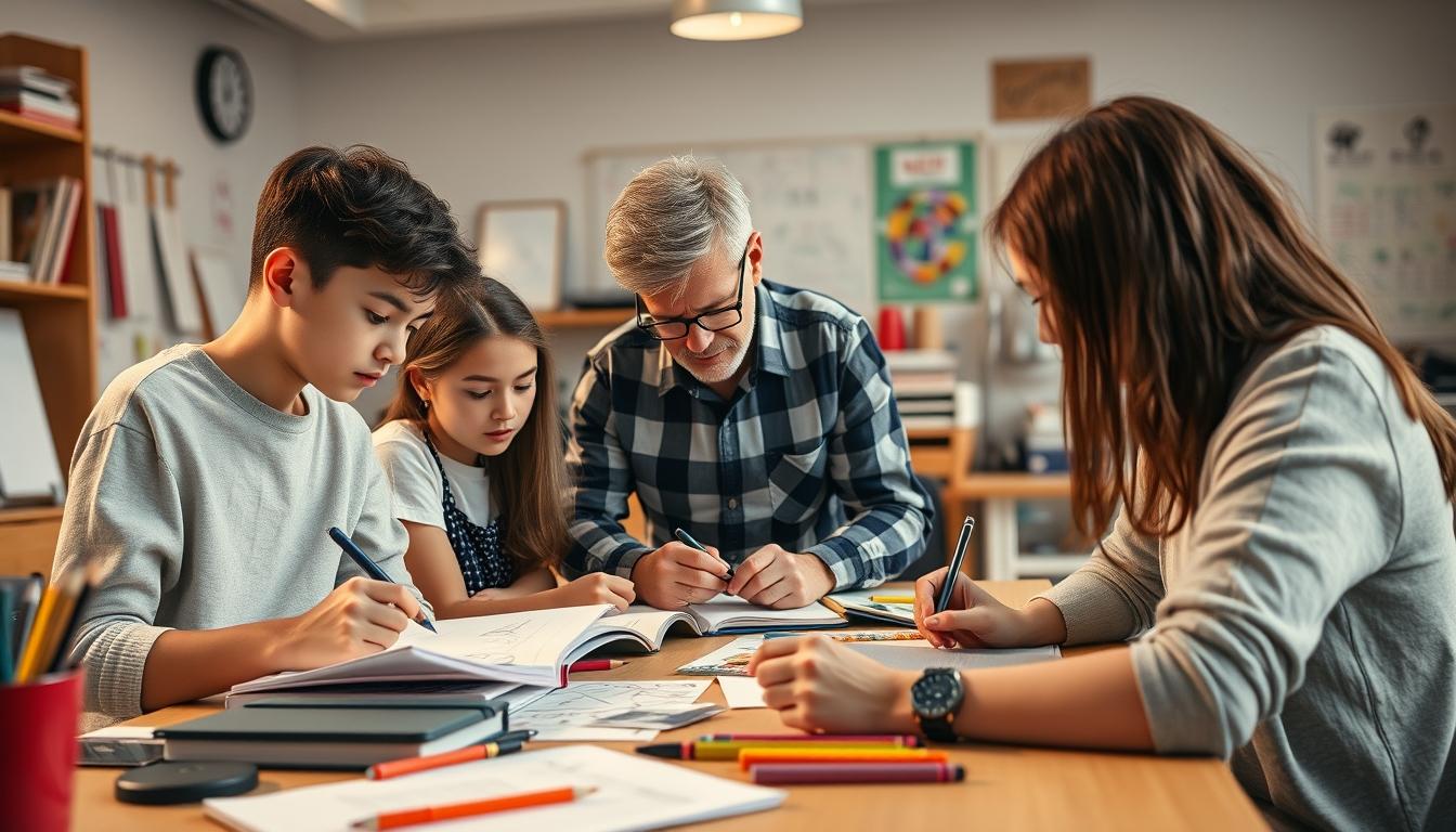 Student using online courses for flexible education